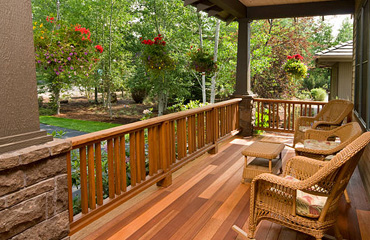 Cedar Decking in Downey