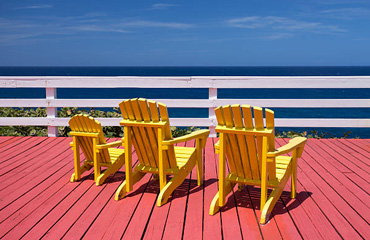 Redwood Decking in Downey