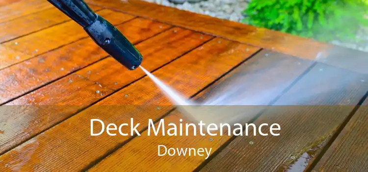 Deck Maintenance Downey