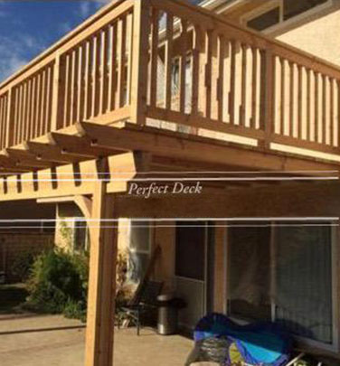 Decking in Downey