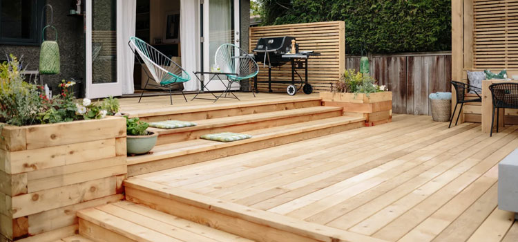 Cedar Decking in Downey, CA